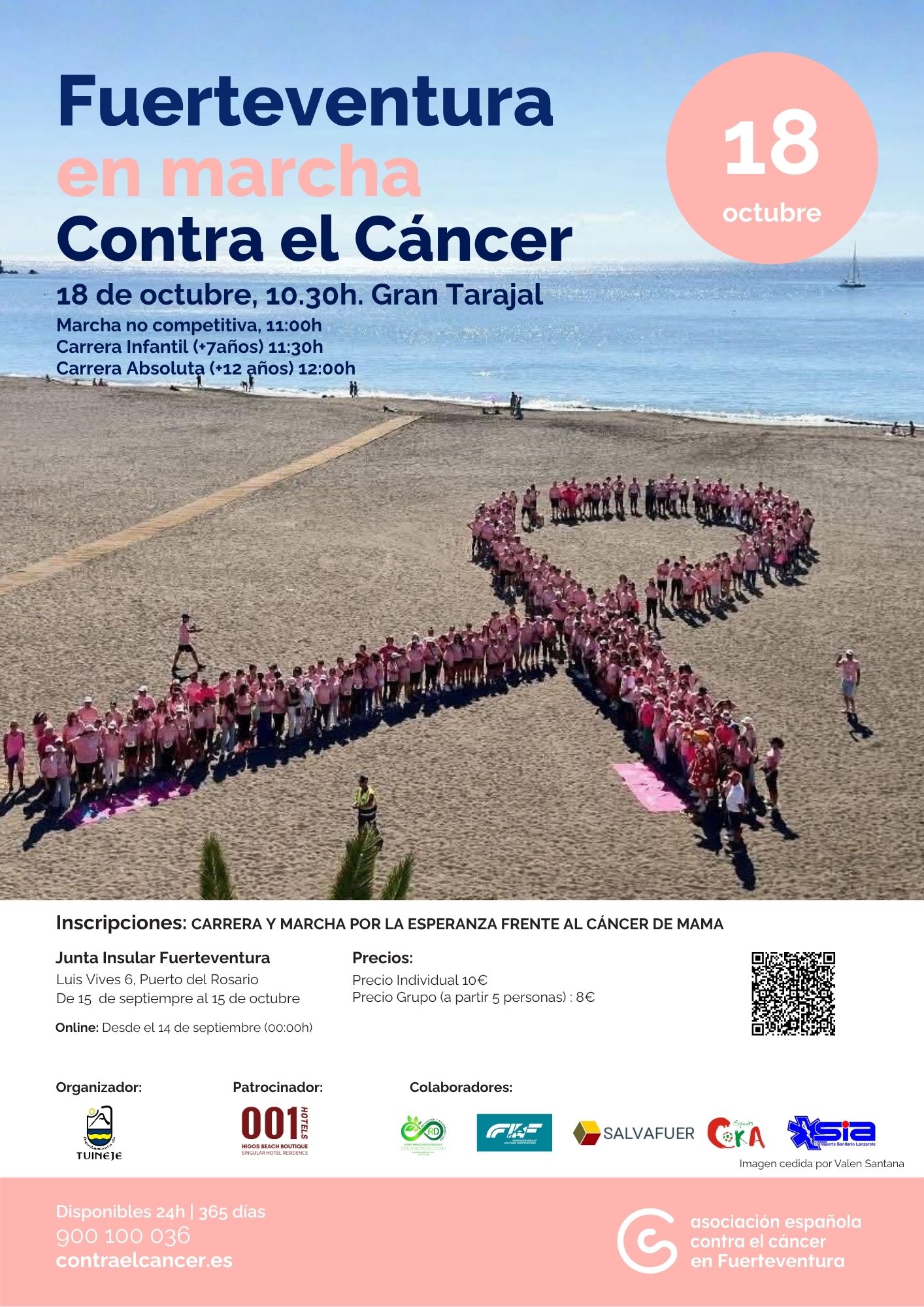 Carrera y Marcha por la Esperanza Frente al Cáncer de Mama