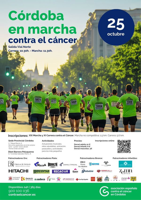 Córdoba en marcha contra el cáncer