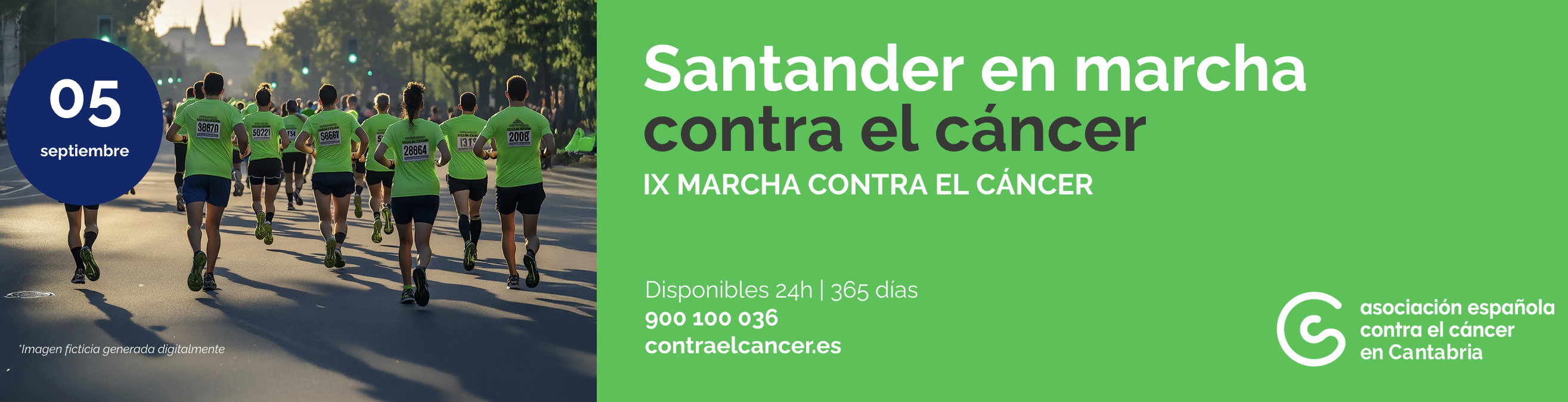 SANTANDER EN MARCHA CONTRA EL CÁNCER 2026