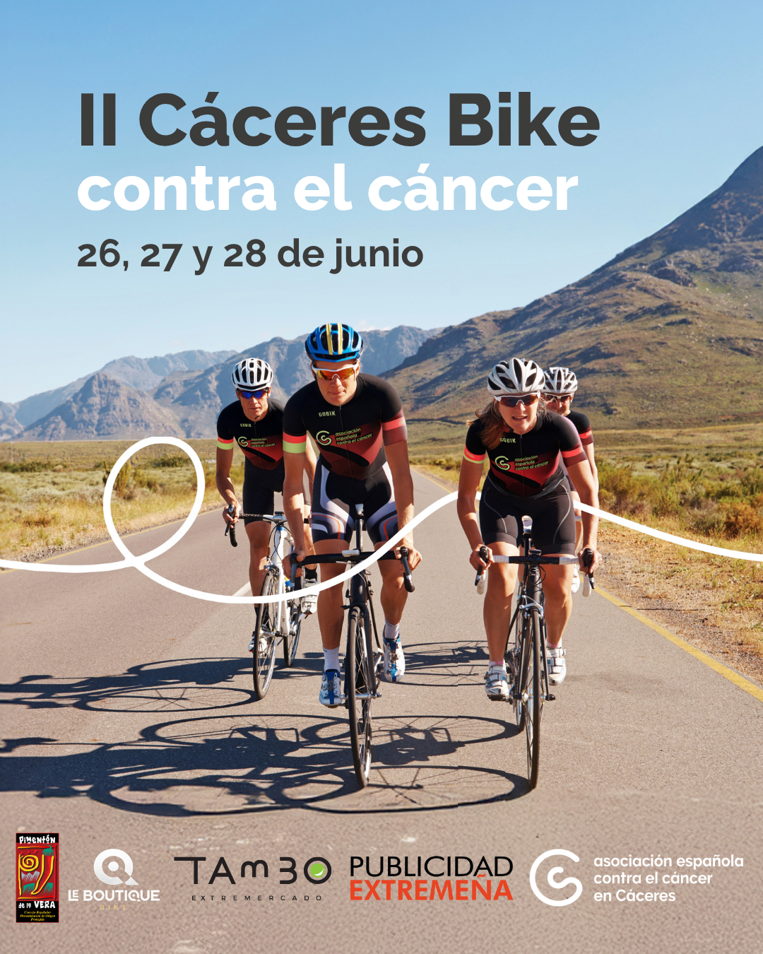 II BIKE CÁCERES CONTRA EL CÁNCER 2026