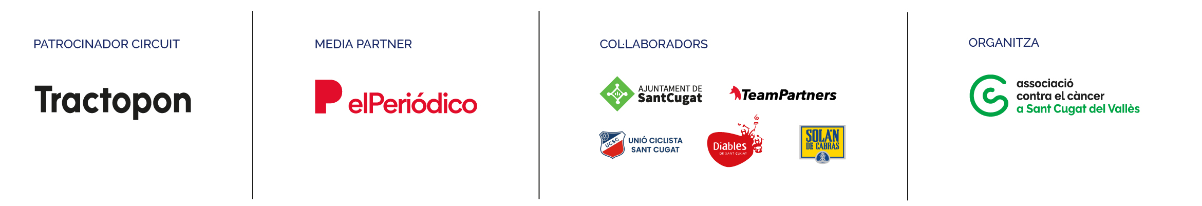 I Cursa Km contra el càncer Sant Cugat del Vallès