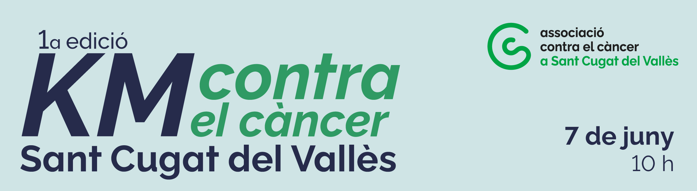 I Cursa Km contra el càncer Sant Cugat del Vallès