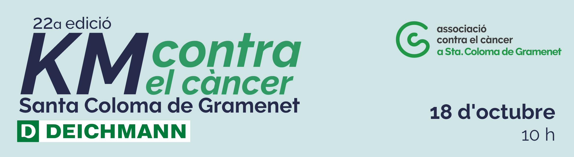 XXII CURSA KM CONTRA EL CÀNCER SANTA COLOMA DE GRAMENET