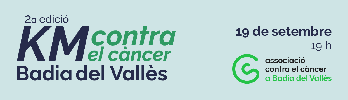 II Caminada nocturna Km contra el càncer Badia del Vallès