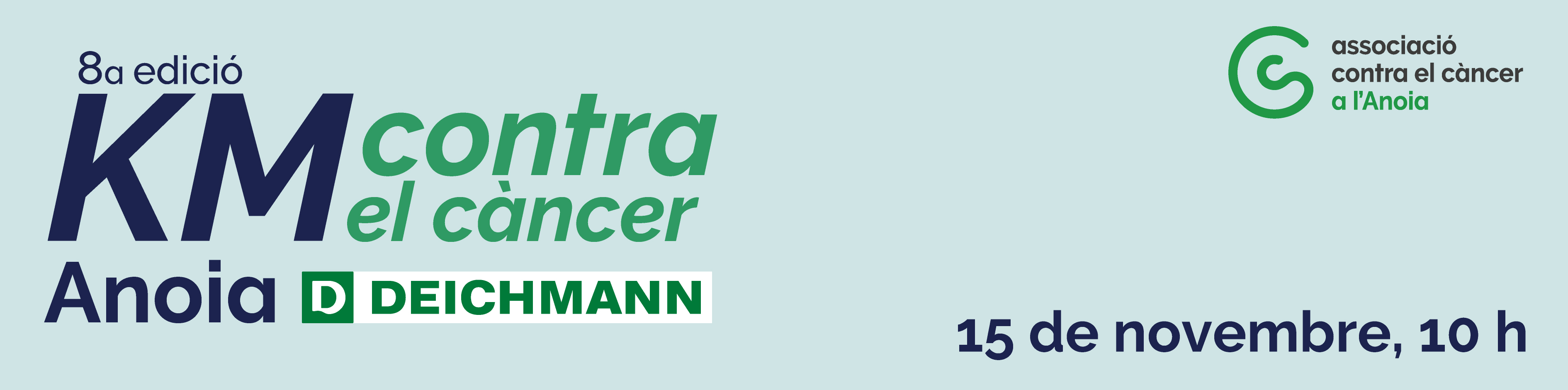  VIII CURSA I CAMINADA KM CONTRA EL CÀNCER ANOIA DEICHMAN