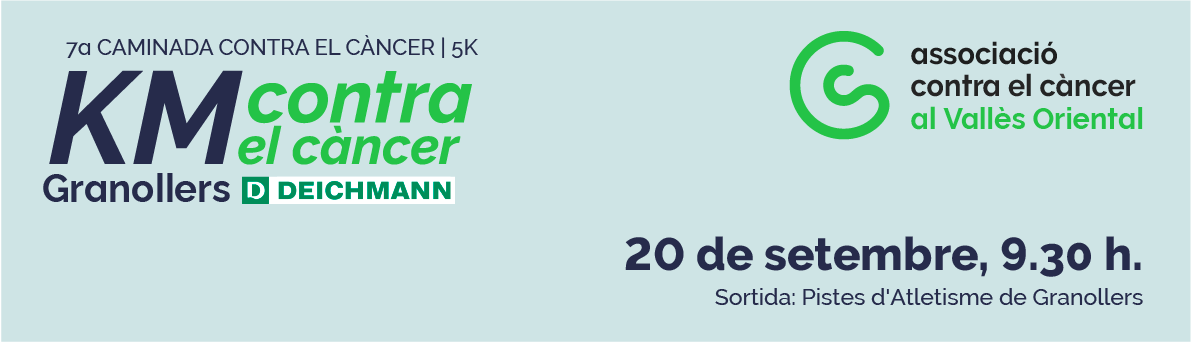 7a Cursa i Caminada Km contra el càncer Granollers