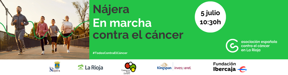 NÁJERA EN MARCHA CONTRA EL CÁNCER 2026