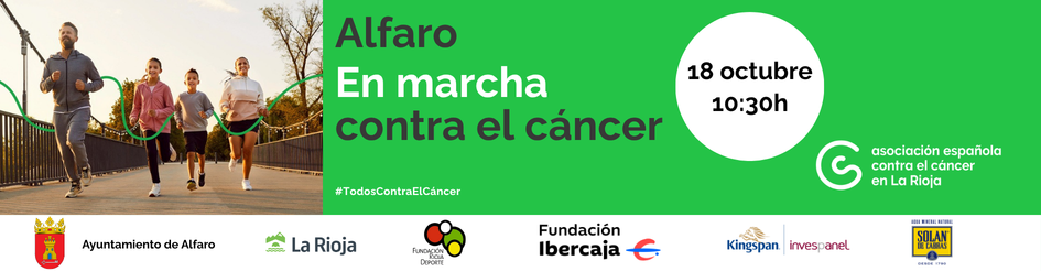 ALFARO EN MARCHA CONTRA EL CÁNCER 2026