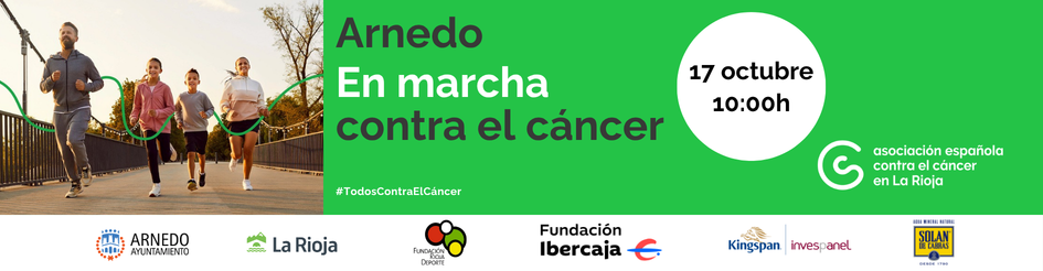 ARNEDO EN MARCHA CONTRA EL CÁNCER 2026