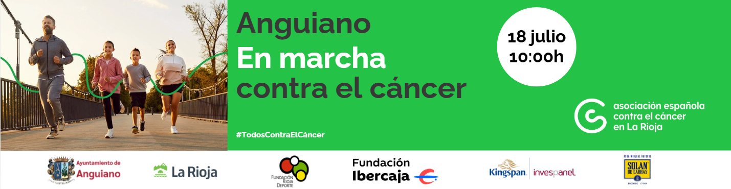 ANGUIANO EN MARCHA CONTRA EL CÁNCER 2026