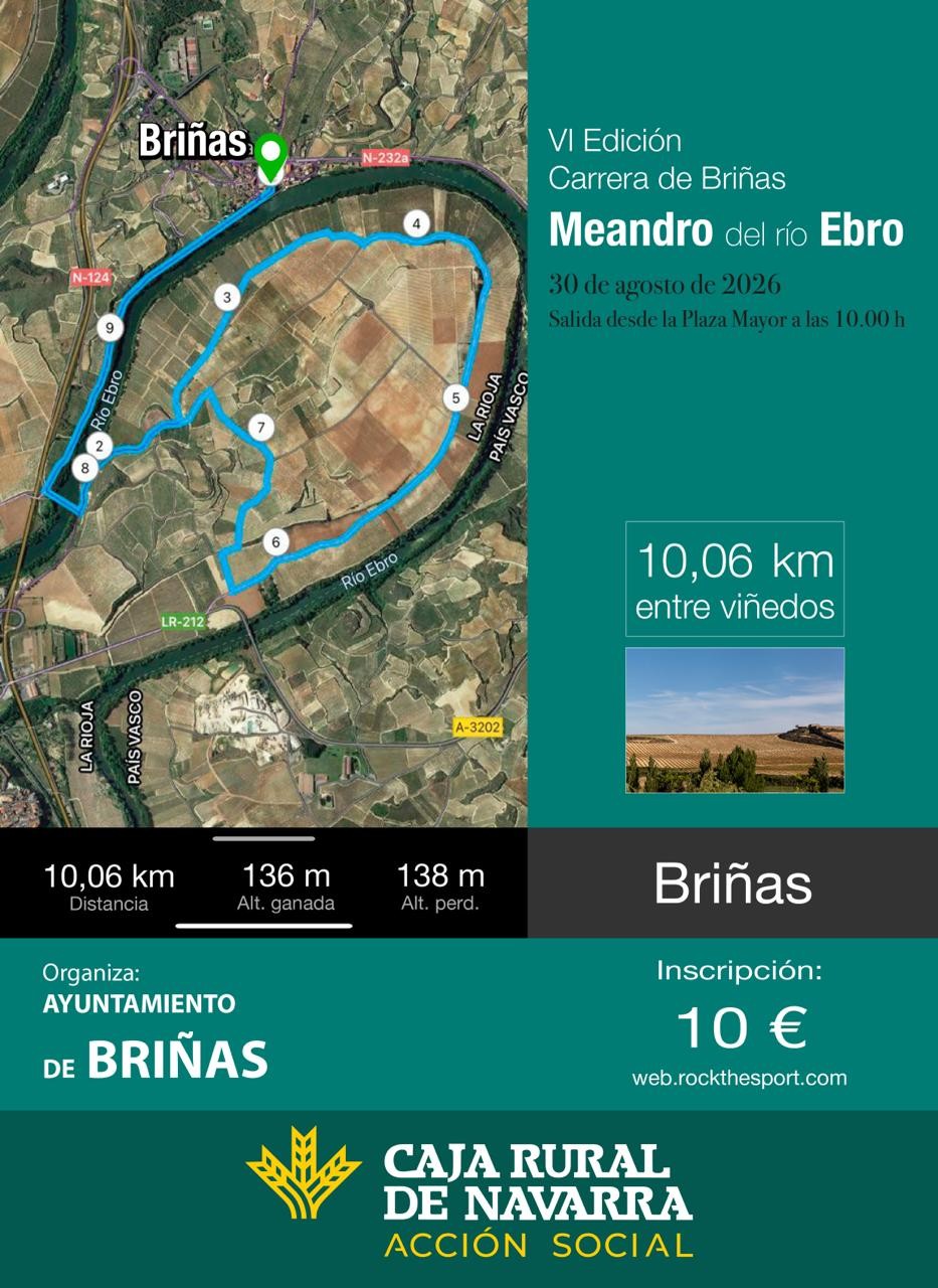 Carrera de Briñas Meandro del Rio Ebro