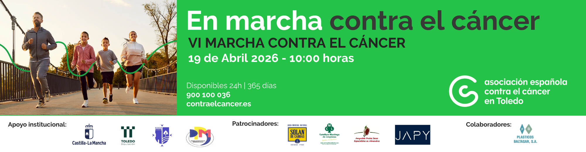 VI Marcha Contra el Cáncer - Madridejos 2026