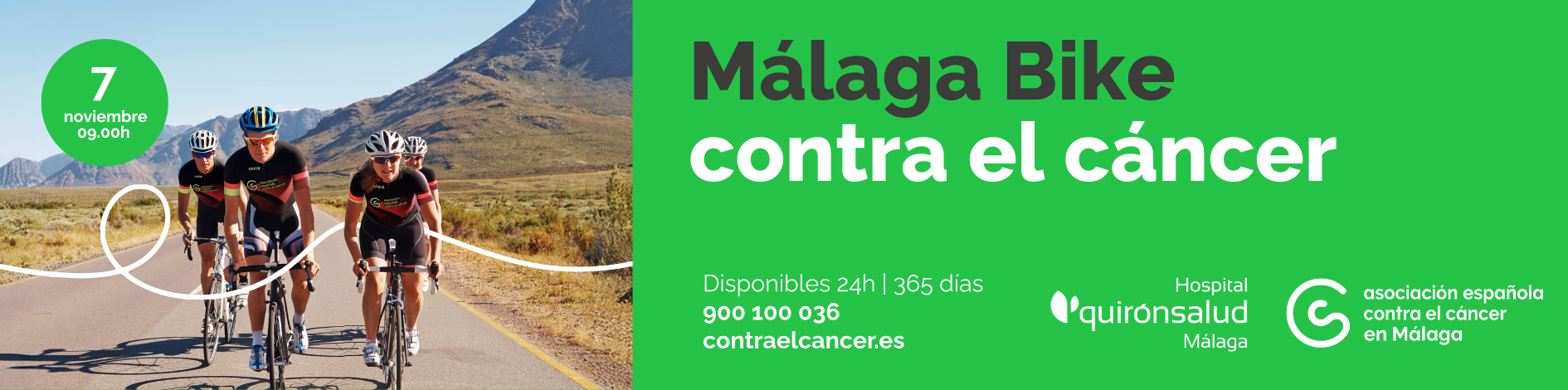 II MÁLAGA BIKE CONTRA EL CÁNCER