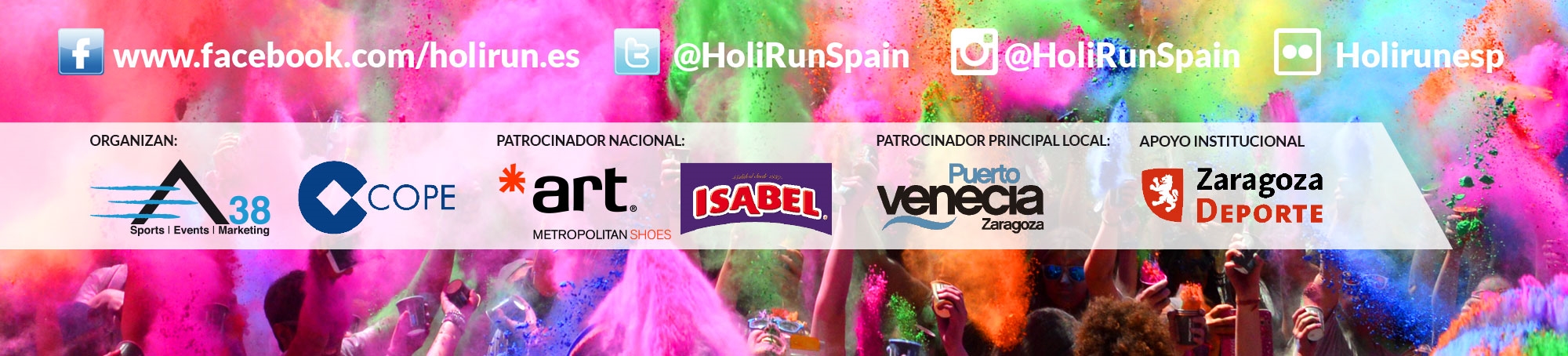 Holi Run Zaragoza 1st EDITION 13/09/2015