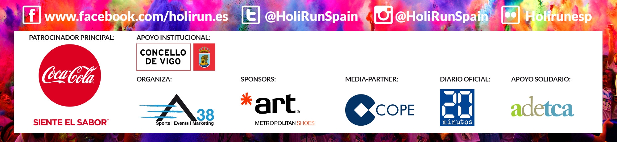 Holi Run Vigo 15/05/2016