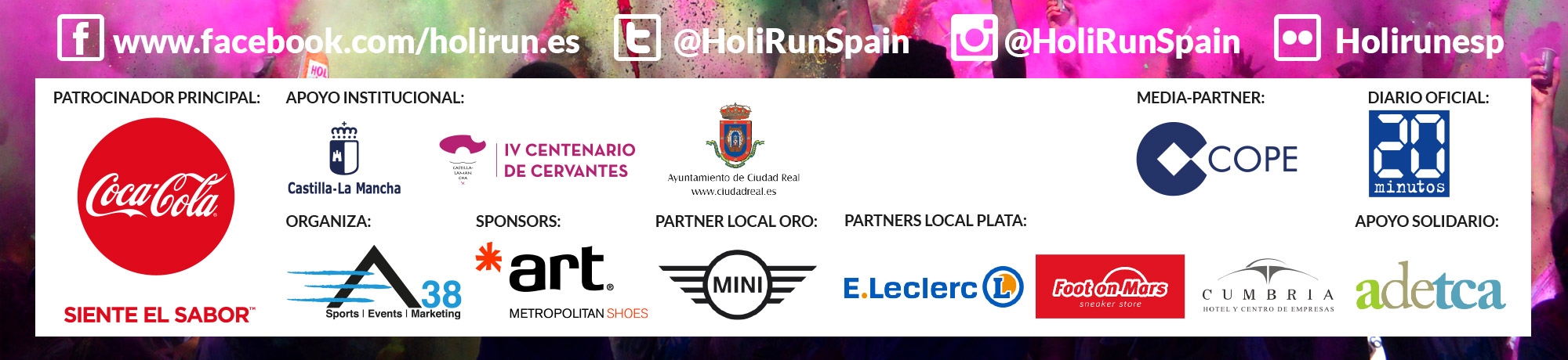Holi Run Ciudad Real 12/06/2016