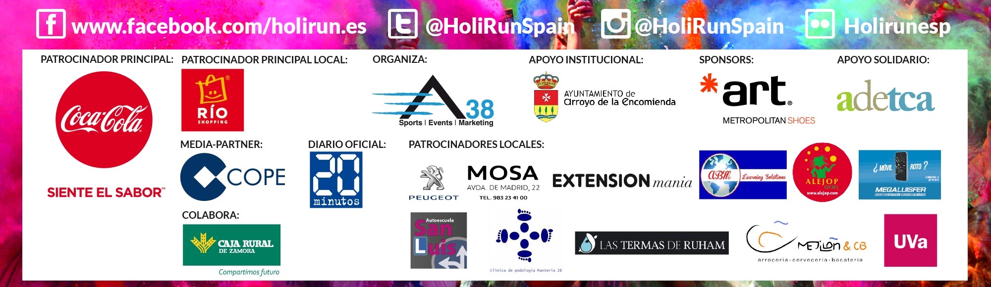Holi Run Valladolid 19/06/2016