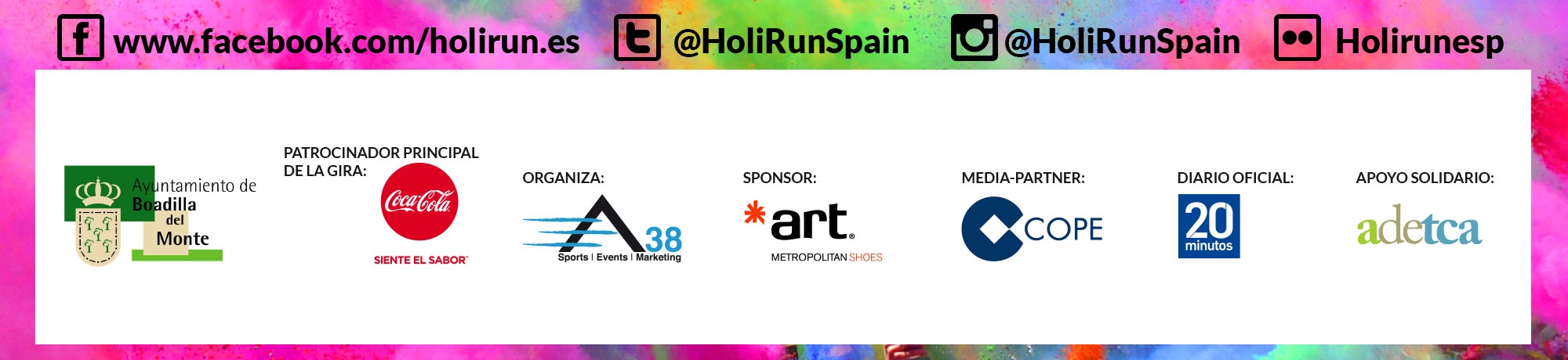 Holi Run Boadilla New Year Edition 31.12.2016