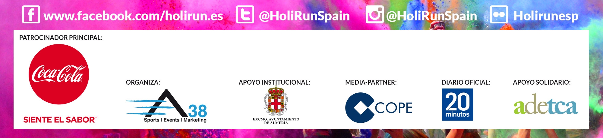 Holi Run Almería 05/03/2017