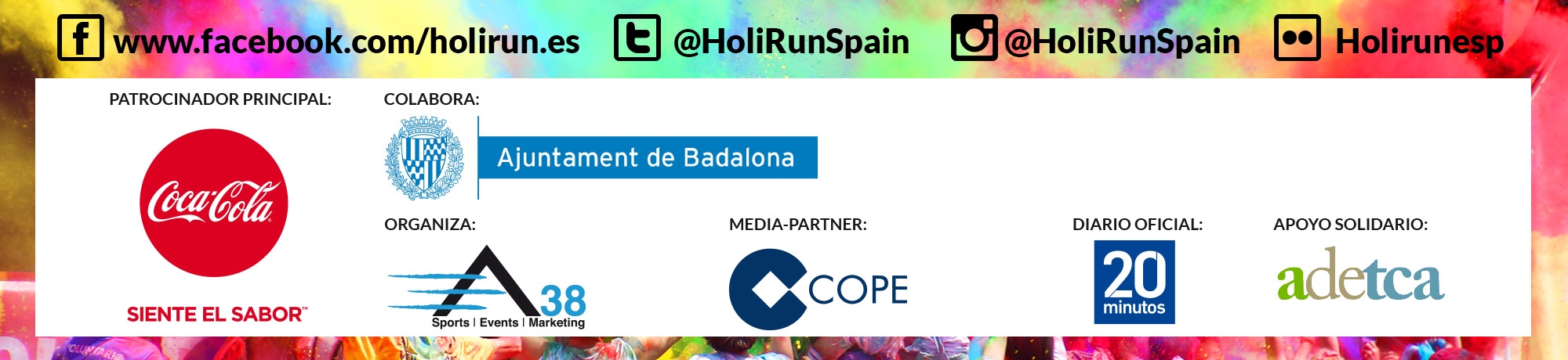 Holi Run Badalona 21/05/2017